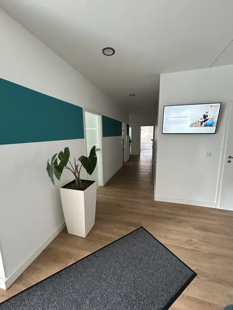 Der Flur in der Praxis